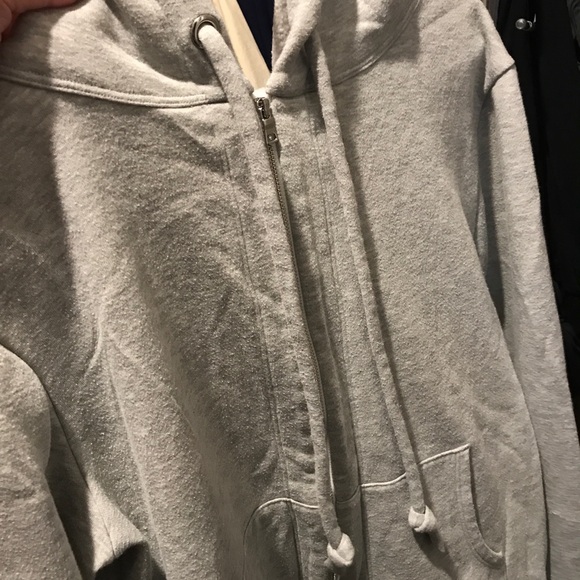 Bombshell Sportswear Oversized Hoodie (Heather Gray) - Picture 7 of 9